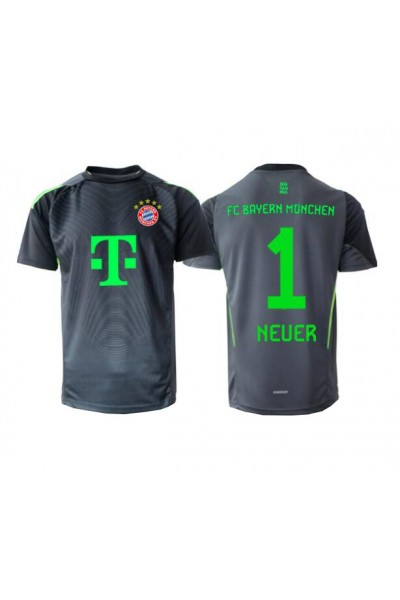 Bayern Munich Manuel Neuer #1 Maalivahti Jalkapallovaatteet Vieraspaita 2025-26 Lyhythihainen Bayern Munich Manuel Neuer #1 Maalivahti Jalkapallovaatteet Vieraspaita 2025-26 Lyhythihainen